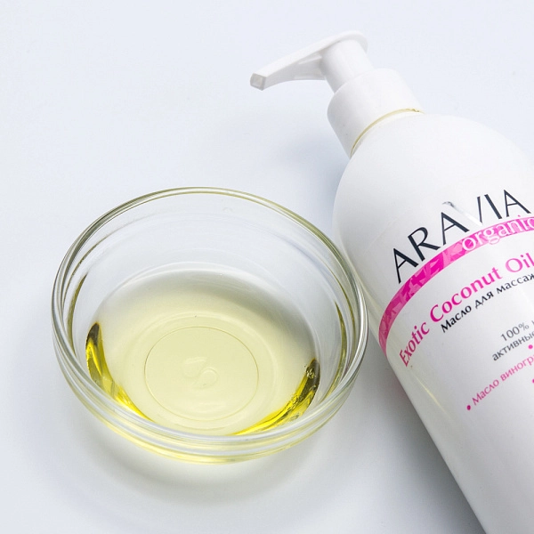 Масло для расслабляющего массажа Exotic Coconut Oil, 500 мл