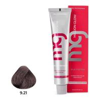 Крем-краска для волос TNL Million glow Private collection Silk protein оттенок 9.21 очень светлый бл