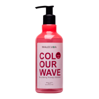 Шампунь для волос Malecula Colour Wave Nourishing Therapy Shampoo 300 мл (дозатор 24/410 черный 185)