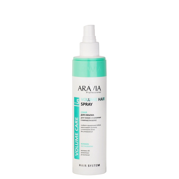 Спрей для объема для тонких и склонных к жирности волос Volume Hair Spray 250 мл