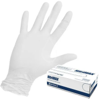 Перчатки  NitriMax (50 пар) Белые р.L (3,9 г)