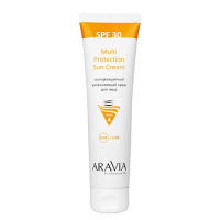 Солнцезащитный увлажняющий крем для лица SPF 30, 100 мл
