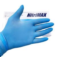 Перчатки  NitriMax (50 пар) Голубые р.L (3,0 г)