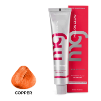 Крем-краска для волос TNL Million glow Private collection Silk protein корректор медный 100 мл