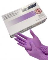 Перчатки  NitriMax (50 пар) Сиреневые р.XS (3,8 г)