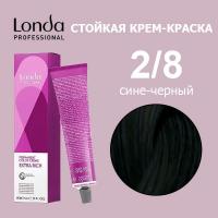 Londacolor  стойкая крем-краска, 2/8 сине-черный, 60 мл