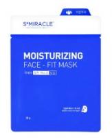 Маска для лица увлажняющая S+ miracle Moisturizing Face-Fit Mask