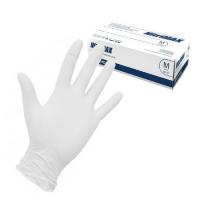Перчатки  NitriMax (50 пар) Белые р.M (3,9 г)