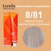 Londacolor  Интенсивное тонирование 8/81 светлый блонд перламутрово-пепельный, 60 мл